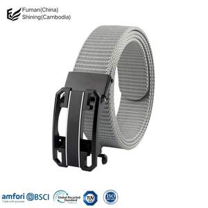 Ceinture en nylon pour enfants et hommes Boucle en alliage décontractée Imprimés amusants réglables et confortables Fabriqués au Cambodge - Product Image 1