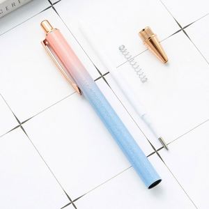 Custom <b>Glitter</b> Metal Click Pens - Promotional Gifts with Logo Printing, Refillable Ballpoint Pens - Product Image 4