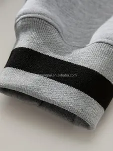 Chándal Deportivo con Capucha y Bolsillos, Bordado OEM de Alta Calidad, 400 g/m², Algodón, Impresión 3D Personalizada, Talla Grande, Invierno - Product Image 5