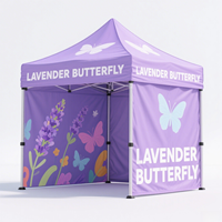 Meilleures ventes - Tente publicitaire ignifuge et imperméable 3x3m pour salon professionnel avec logo personnalisé - Prix bas