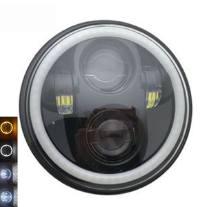 Accesorios para Automóviles, Faro LED de 5.75 Pulgadas, 12V, Anillo Halo Blanco, H4 H1, Luz Alta y Baja, DRL para Motocicleta, 60W, 6000 Lúmenes - Product Image 6