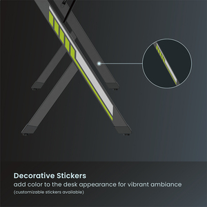 GMD02E-<span class=keywords><strong>4</strong></span>経済スタイリッシュなLED RGB照明ゲームデスク用ゲームコンピュータPC LEDライトゲームテーブル - Product Image 4