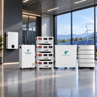 Système de batterie au lithium LiFePO4 monté sur rack pour l'énergie solaire hors réseau, la sauvegarde domestique et les distributeurs d'énergie renouvelable