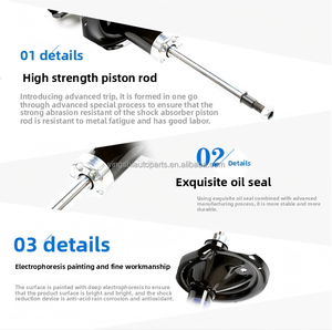 Bộ giảm xóc trước và sau chất lượng dày và gia cố mới phù hợp với Hilux Revo - Product Image 5