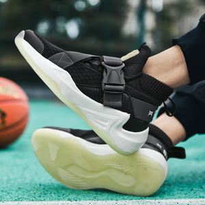 Nouvel arrivage de baskets montantes de haute qualité Chaussures de <span class=keywords><strong>papa</strong></span> pour le basket-ball Chaussures légères bon marché tendance pour hommes - Product Image 2