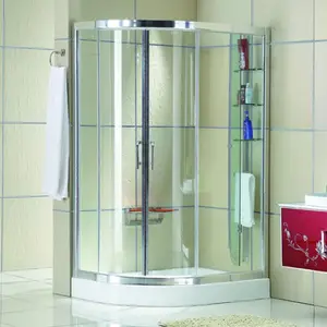 热销900*1200 * 1900毫米Scetor shappe浴室铝框架淋浴房，带搁板