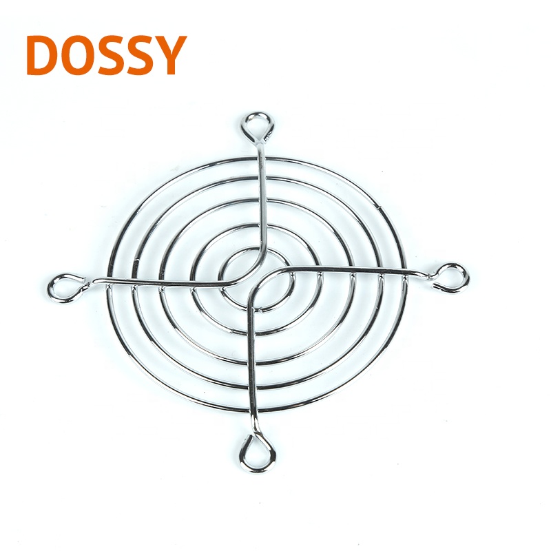 60 мм, заводская цена, серебристый промышленный вытяжной вентилятор, гриль