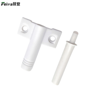 Dispositif d'amortissement hydraulique en plastique à fermeture douce OEM/ODM - Système de tamponnement Push-to-Open pour fabricants de quincaillerie de meubles et d'armoires