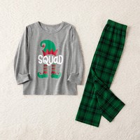 Pyjamas de Noël Elfes 2025 – Lots en gros de tenues de nuit de fêtes – Pyjamas personnalisés respirants en Spandex/Polyester