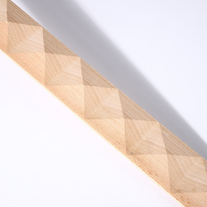 Phong Cách Châu Âu Rắn Gỗ Nổi Chạm Khắc Trang Trí Cạnh Dải Kim Tự Tháp Khối Trần TV Nền Tường Eo Dòng Ánh Sáng Sang Trọng - Product Image 4