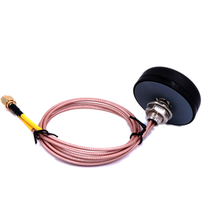 Mini antenne de rondelle omnidirectionnelle double bande <span class=keywords><strong>2x2</strong></span> MIMO <span class=keywords><strong>2</strong></span>.4GHz/5GHz à travers le montage de trou avec connecteur de RP-SMA de câble RG316 - Product Image 4