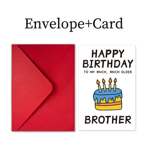 Cartes d'anniversaire amusantes en gros avec enveloppes, cartes de vœux humoristiques personnalisables pour amis, famille, cadeaux de fête d'anniversaire - Product Image 6