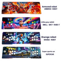 Console de jeu d'arcade Beieagle Moonlight Box Boxing King 97 avec manettes pour deux joueurs, machine de combat à domicile pour TV, prise US 110V/220V