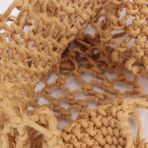 New Trendy Women's Open PU Tassel Shoulder Woven <b>Bag</b> Handmade <b>Net</b> Beach Holiday Spring Tanjing - Product Image 4