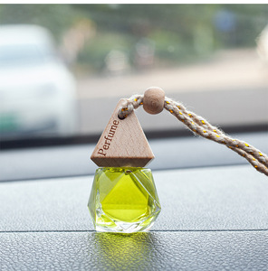 8ml Hanging Car Aromatherapy <b>Perfume</b> Pendant Fragrance Glass Air Freshener for Interior Odor Removal - Product Image 6