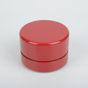 Boîte à bijoux moderne et élégante en velours, MDF et bois de coton, faite à la main, avec présentoir de rangement pour accessoires précieux - Product Image 1