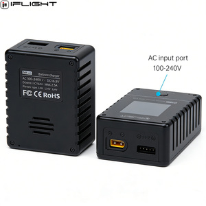 เครื่องชาร์จแบตเตอรี่อัจฉริยะ <span class=keywords><strong>iFlight</strong></span> M4 AC 30W 2.5A พร้อมหน้าจอแสดงผลแบบเต็มรูปแบบ 100-240V XT30 สำหรับโดรนแข่ง FPV แบตเตอรี่ LiPo ขายส่ง - Product Image 1