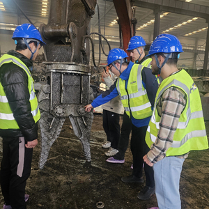 Cisaille hydraulique pour démolition de voitures d'occasion HOMIE 10-20 tonnes, adaptée aux excavateurs, démonteuse de voitures en ferraille - Product Image 5