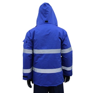 Grosir Jaket Kerja Keselamatan Musim Dingin Biru <span class=keywords><strong>Navy</strong></span> Tahan Air - Product Image 2