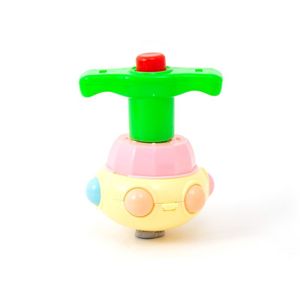 Toupie lumineuse en forme de lotus pour enfants de 2 à 4 ans, jouet unisexe en plastique avec fonction clignotante - Product Image 4