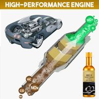 Limpiador de Motor Diésel de 120 ml, Eliminador de Carbono del Sistema de Combustible y del Convertidor Catalítico, Mejora la Aceleración y Eficiencia del Motor