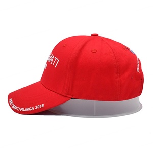 2025 Sombrero americano al por mayor Sombreros de béisbol rojos Gorra de béisbol personalizada Logotipo bordado - Product Image 4