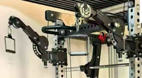 ZY Système de musculation multifonctionnel tout-en-un : Smith Machine, Entraîneur fonctionnel, Power Rack à double câble pour salle de sport commerciale