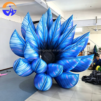 Fleur gonflable géante personnalisée pour événements, promotion, affichage publicitaire, accessoires décoratifs gonflables, fleur gonflable
