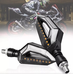 Accesorios para Motocicleta BAOBAO, Intermitentes Fluidos, Luces LED para <span class=keywords><strong>Moto</strong></span>, Mini Luces Intermitentes, Luces LED para <span class=keywords><strong>Moto</strong></span> - Product Image 1