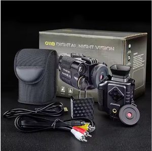 Monocular de visión nocturna digital HD 1080P Grabación de video Montaje de iluminador IR compatible con caza al aire libre - Product Image 5