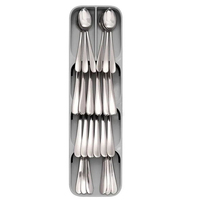 Compartiment vaisselle boîte de rangement cuisine tiroir baguettes couteau fourchette cuillère boîte de rangement mode maison multi-fonction couverts boîte
