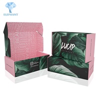 Boîtes personnalisées avec Logo plante verte emballage, grande boîte personnalisée emballage