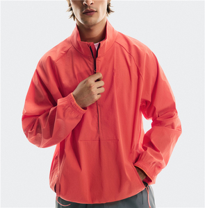 Chất Lượng Cao Windproof Áo Khoác Cho Nam Giới Mùa Đông Tùy Chỉnh 100% Polyester Chạy Áo Gió Thể Thao Đào Tạo Áo Khoác - Product Image 1