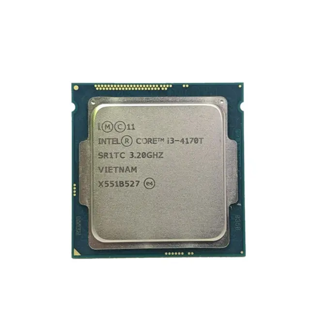 Processador i3-4170T cpu 3.2ghz 35w 22nm, processador central dual core lga 1150 riscado