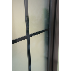 サッシ窓,住宅用ビンテージグリルデザイン二重ガラス開き窓フェイクシングル二重ハング - Product Image 3