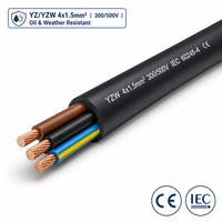 Câble de commande basse tension flexible à quatre conducteurs en cuivre, isolé XLPE, gaine PVC 4x1,5mm² IP44 pour centrale électrique et applications industrielles