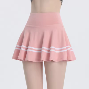 Pantalones de Yoga de Cintura Alta para Mujer, de Secado Rápido, Transpirables, Falda Deportiva para Tenis, Traje Deportivo con Protección Solar, Venta al Por Mayor - Product Image 1