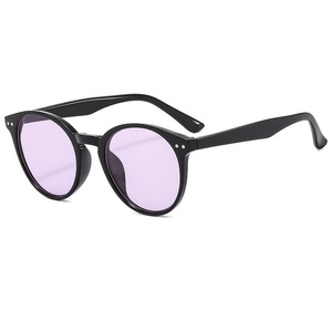 Fashionable New Women's Outdoor Leisure Travel Leopard Print Round Frame Uv Protective Sunglasses - Product Image 6