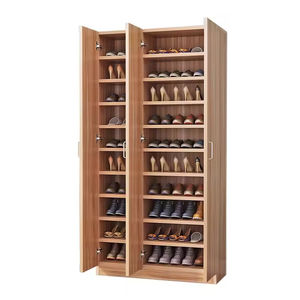 <span class=keywords><strong>Meuble</strong></span> à chaussures moderne en <span class=keywords><strong>bois</strong></span> avec étagères réglables, organisateur de rangement haut pour chaussures d'entrée, idéal pour salon et chambre à coucher - Product Image 1