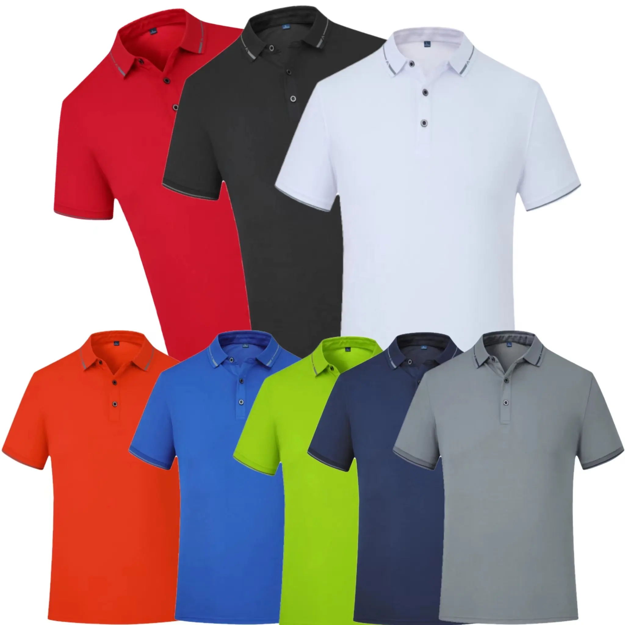 Üretici toptan özelleştirilmiş nakış baskı logosu polo t shirt çocuklar için