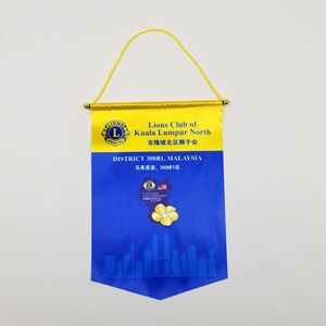 Banderas Conmemorativas de Satén con Logotipo Personalizado, Directo de Fábrica, para Clubes Deportivos y Organizaciones Gubernamentales - Product Image 1