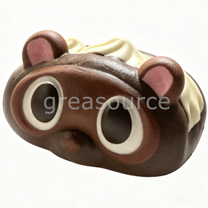 Mini-gâteau Kawaii en forme de dessin animé, petit pain à la crème à rebond lent, modèle mignon pour la décoration de pâtisserie, de table, de vitrine de boulangerie, de café, chat et ours doux et moelleux, amusant - Product Image 2
