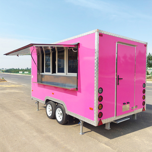 Camion nourriture camion restaurant personnalisé Hot Dog Pizza café crème glacée Mobile <span class=keywords><strong>Camping</strong></span> remorque centre commercial marché de nuit Buffet <span class=keywords><strong>Prix</strong></span> voiture - Product Image 2