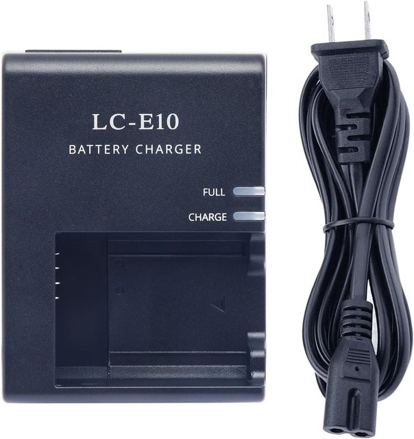 LP-E10 Cameras Charger for LC-E10 LC-E10C LC-E10E Batteries EOS Rebel T100 4000D 3000D 2000D 1500D 1300D 1200D 1100D