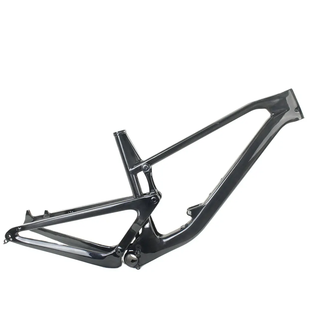 סין מפעל אליפות טוראי T1000 דיסק בלם Boost AM מסגרת carbono mtb 29 מלא downhill אופני השעיה מלאה מסגרת