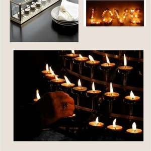 Белые, без запаха на 1-2 часа, аккуратно и плотно горящие Чайные свечи - Product Image 6