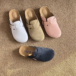รองเท้า <span class=keywords><strong>Birkenstock</strong></span> ไซส์ใหญ่สำหรับผู้หญิง สไตล์ใหม่สำหรับฤดูใบไม้ผลิและฤดูใบไม้ร่วง น้ำหนักเบา พื้นยางกันลื่น พร้อมหัวเข็มขัด เหมาะสำหรับการค้าระหว่างประเทศ - Product Image 3