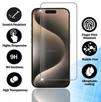 Lot de 3 protections d'écran en verre trempé HD transparent 3D 9H pour objectif d'appareil photo iPhone 13 14 15 16 17 18 Pro Max Xs Xr