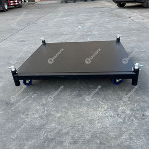 Chariot de <span class=keywords><strong>transport</strong></span> Kkmark en aluminium pour éclairage, démontable, noir, avec support CP, durable, pour lumières de scène, chariot de <span class=keywords><strong>transport</strong></span> léger, chariot de rangement - Product Image 4