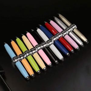 3 in 1 Business Ballpoint Fidget Spinner Rotating Pen With <b>Led</b> Light Custom Metal Pens for Children and As Gifts - Product Image 3